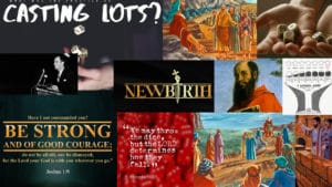 Casting Lot To Know Your Position