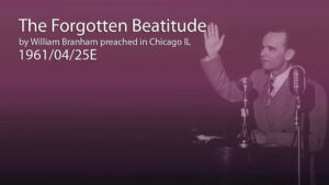 The Forgotten Beatitude