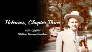 Hebrews, Chapter Three