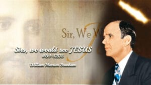 Sirs, we would see Jesus