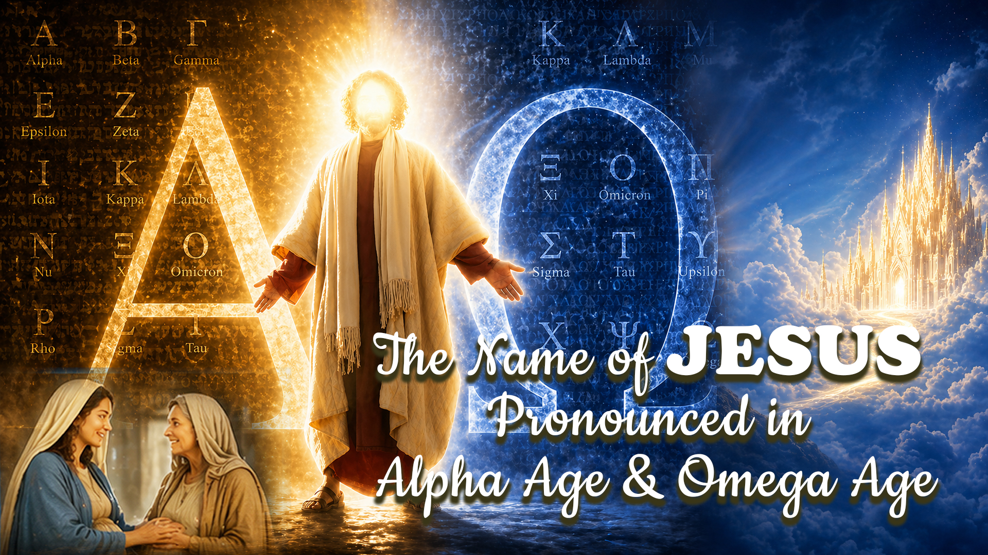 The Name Of Jesus Pronounced In Alpha Age And Omega Age