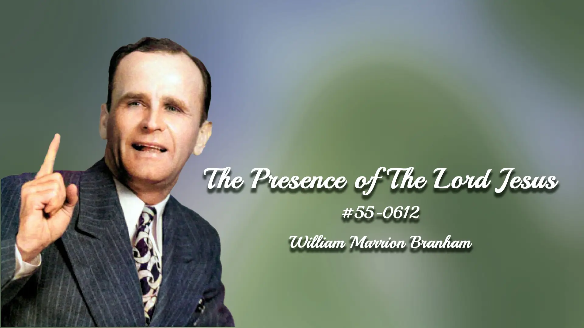 The Presence Of The Lord Jesus