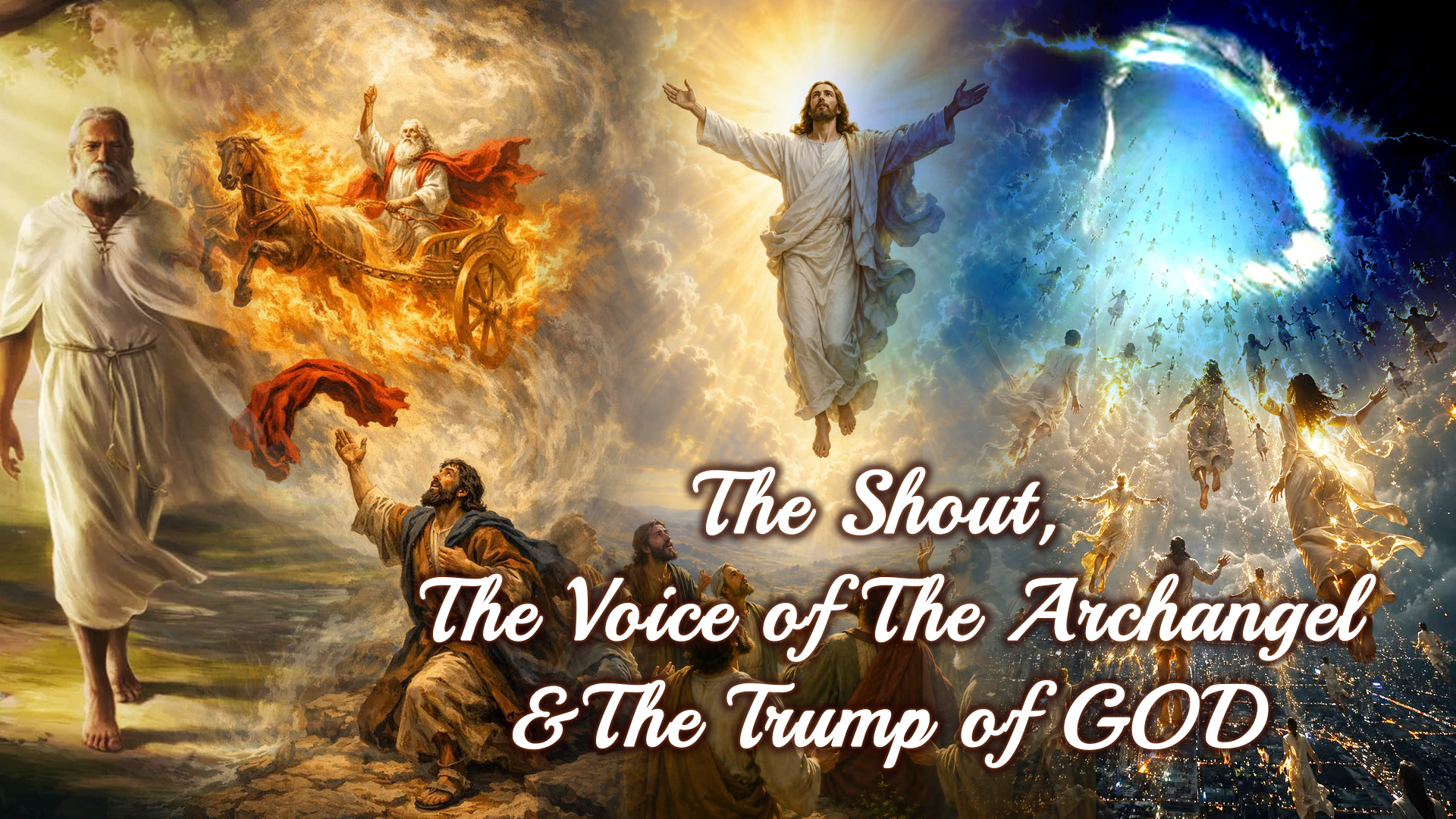 The Shout, The Voice Of The Archangel And The Trump Of God