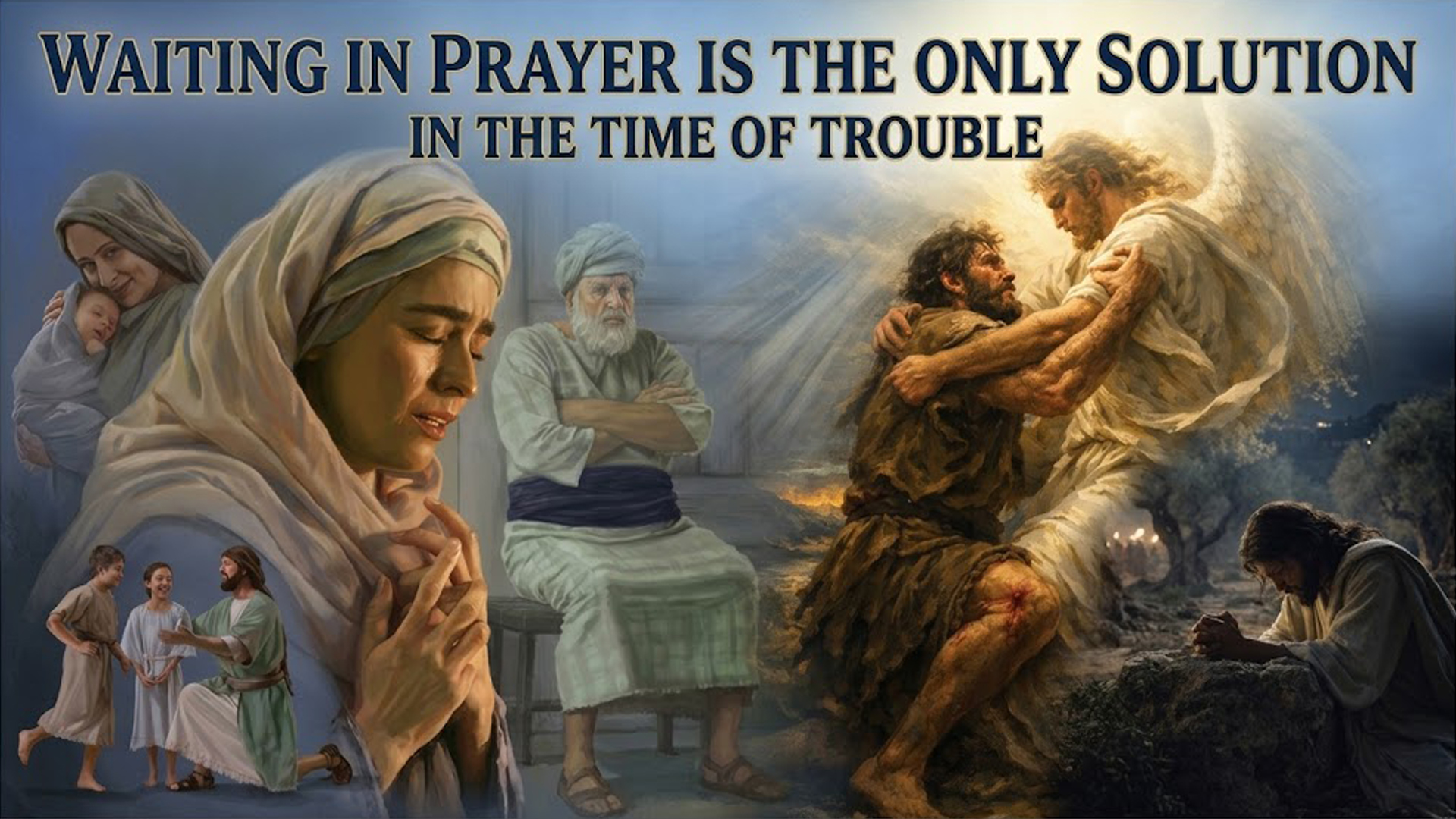 Waiting In Prayer Is The Only Solution In The Time Of Trouble
