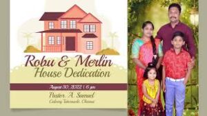 House Dedication - Bro. Robu and Sis. Merlin