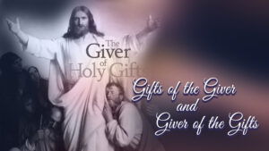 Gifts Of The Giver And Giver Of The Gifts