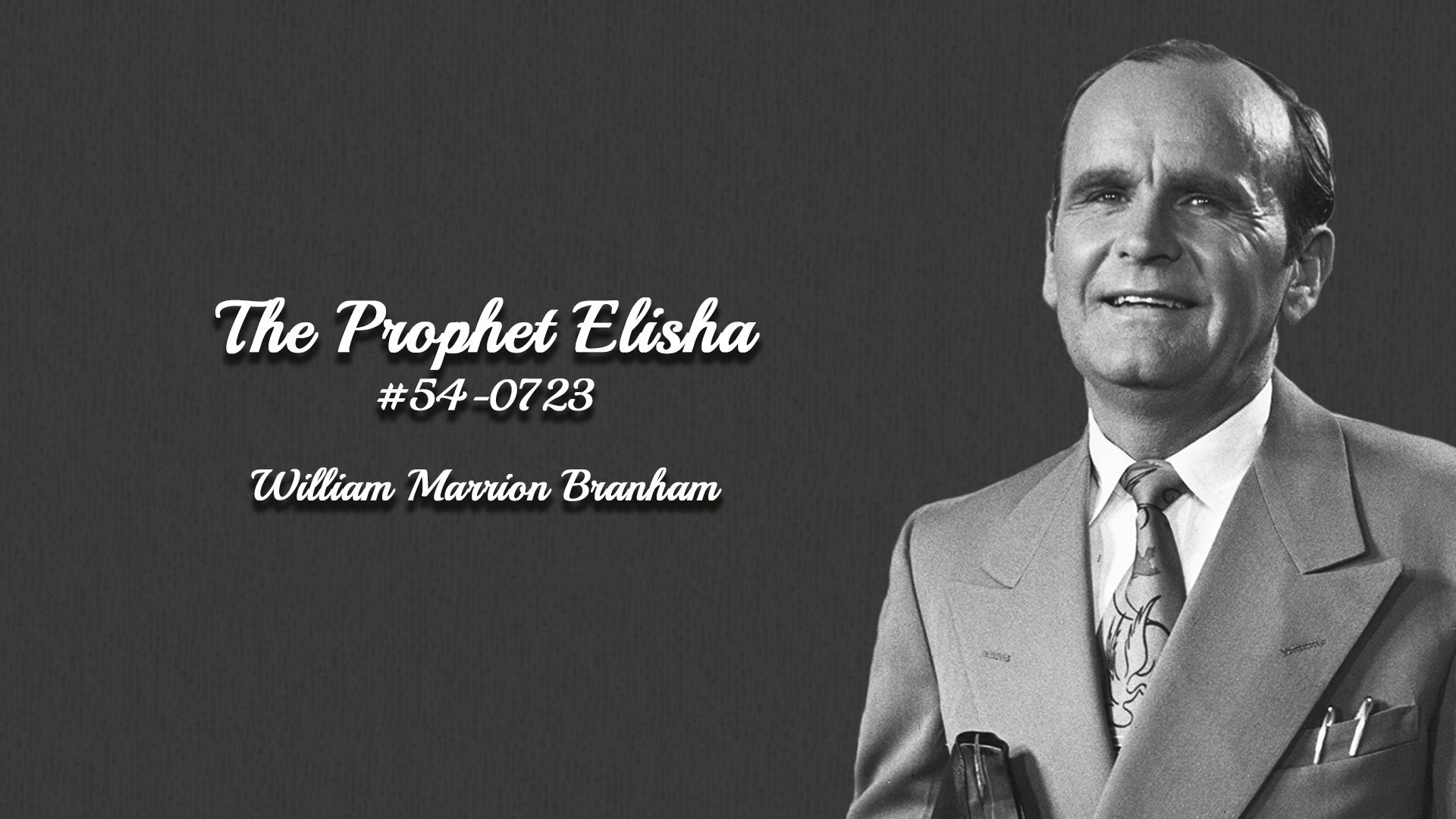 The Prophet Elisha The Prophet Elisha